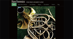 Desktop Screenshot of hornforensics.com